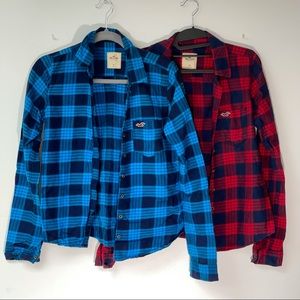 Hollister Flannels